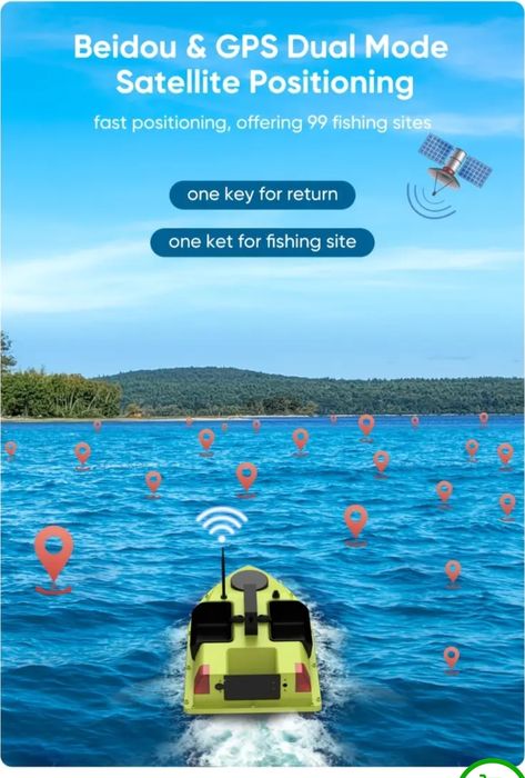 Vând barca pentru plantat cu husa si sonar