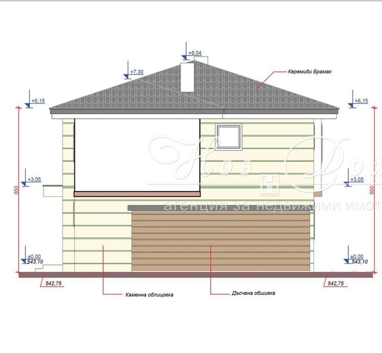 Парцел с Разрешение за строеж в Костинброд площ 539 цена 144990
