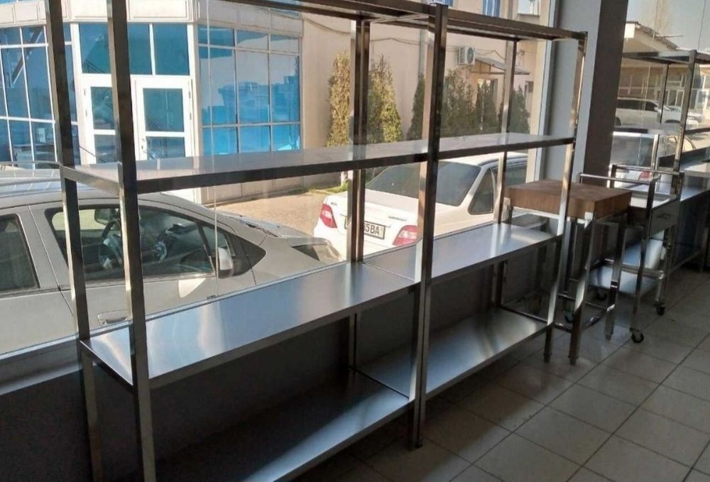 Stelaj nerjavikadan tayyorlangan sifati zur 

Вся нержавейка 1100x500x