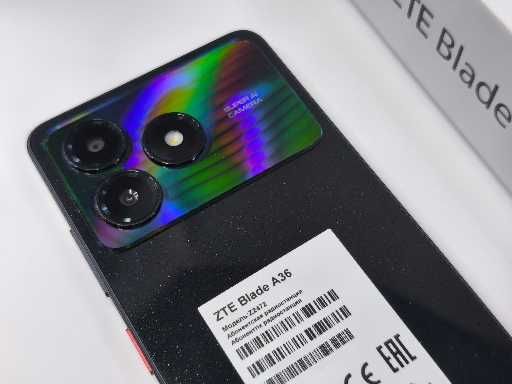 Телефон ZTE A36 Новый