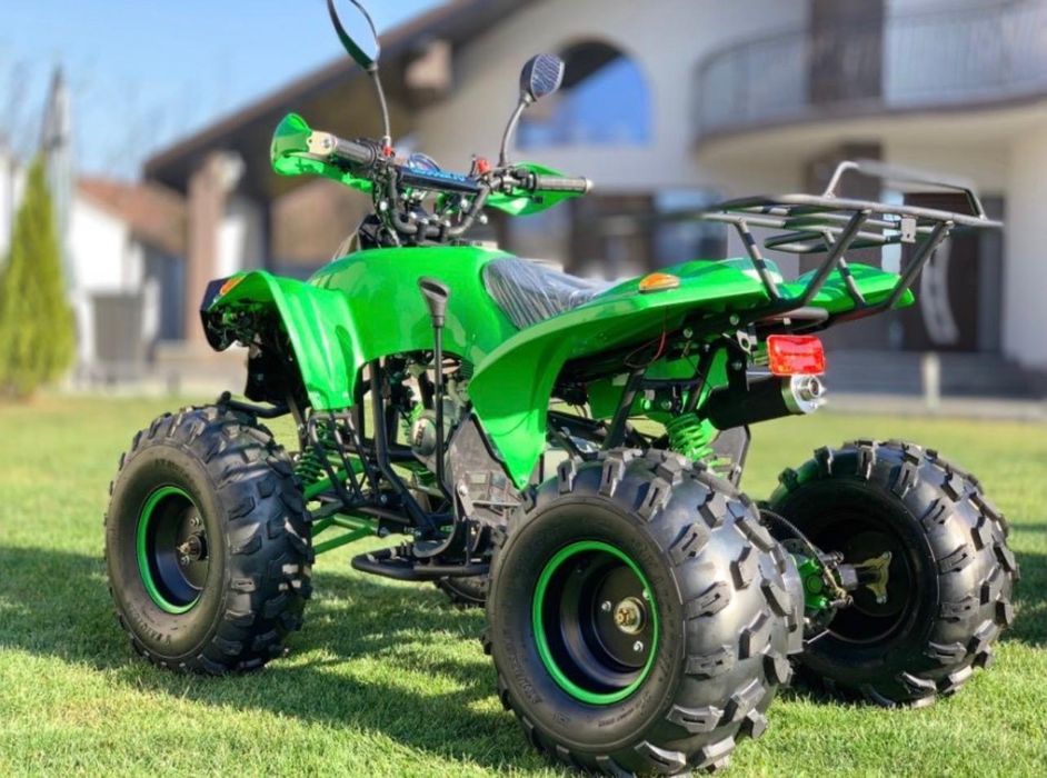 ATV 125Cc Modele Noi 2026 cu Factura si Garantie RATE TBI BANK HUMMER RENEGADE Pornire la Buton si Telecomanda Kilometraj