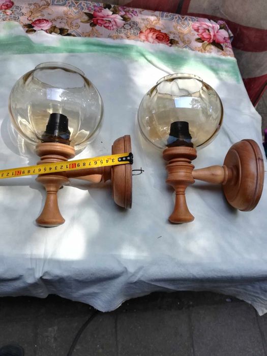 4 броя Дървени аплици