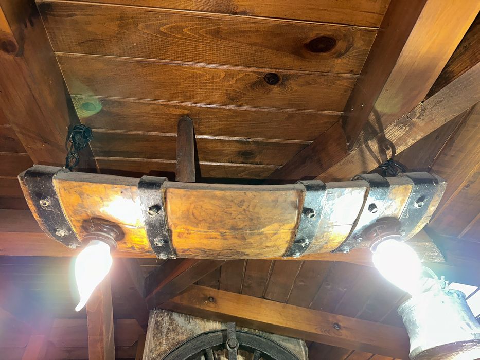 Дървени полилеи