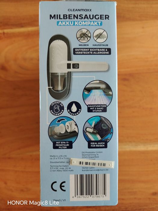 Прахосмукачка за акари Cleanmaxx