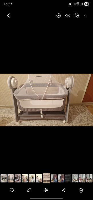 Продам кроватку-качалку