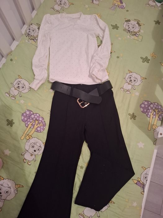 Set elegant pantaloni si bluza