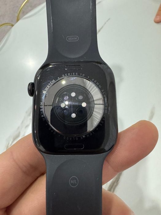 Apple watch seria 10 ~ 46mm ~ Negru ~ 100 % bateria