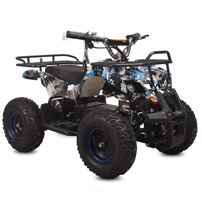 Atv electric copii Torino Graffiti 6" 1200w 48v albastru