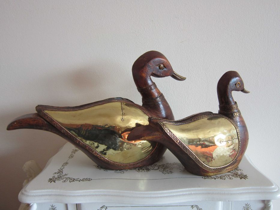 cadou rar pereche Lebede Franta1960