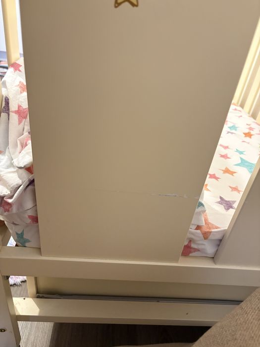 Patut de lemn pentru copii de la nastere pana la 3-4 ani