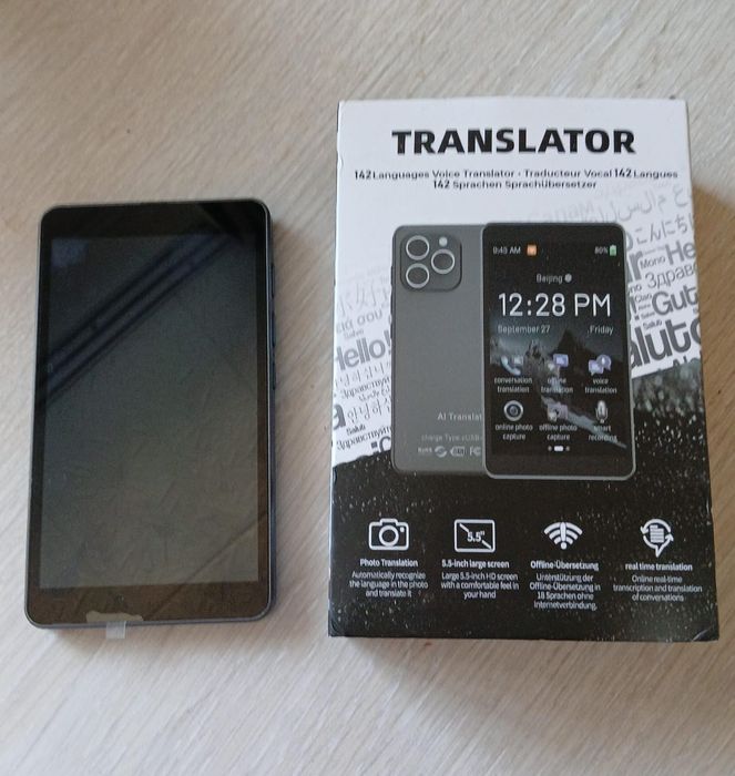 Переводчик голосовой и фото(сенсорный экран)