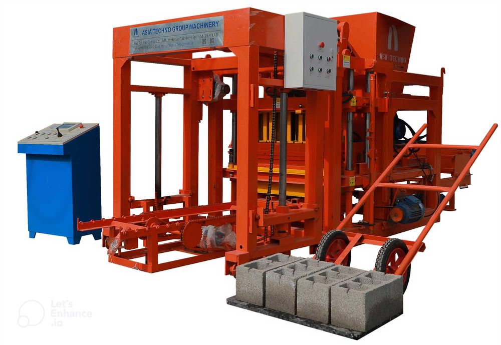 Шлакаблок станок | Shlakablok stanok | Шлакаблок апарат QTJ4-25