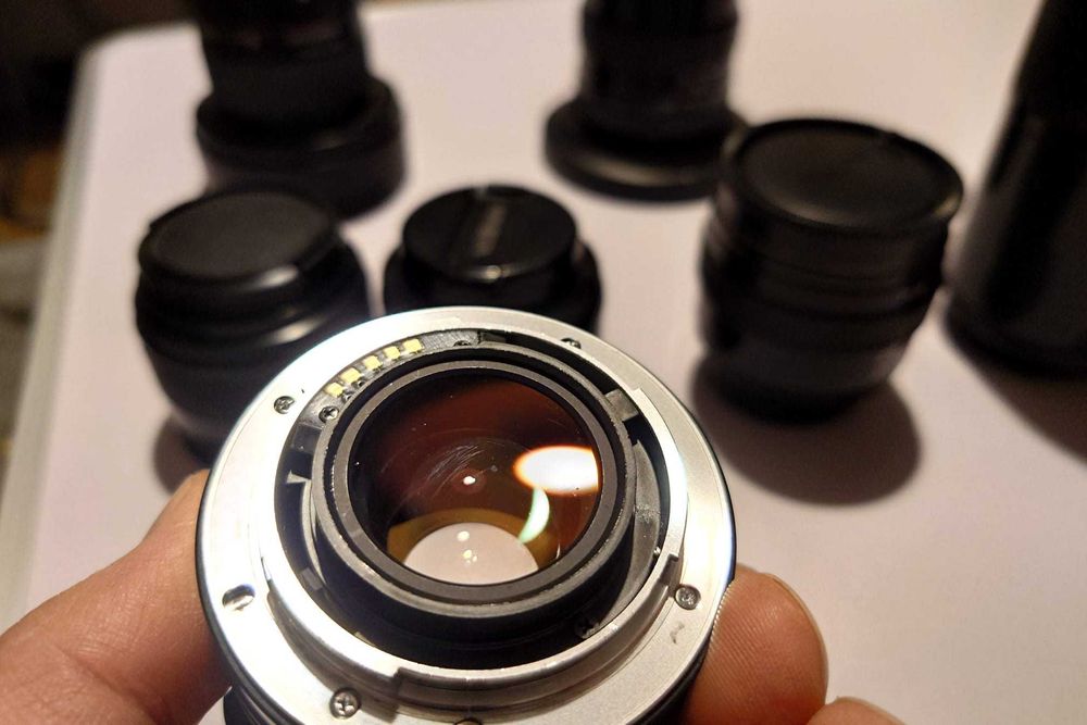 Lot obiective AF Montura A - Sony Alpha + Teleconvertor cu AF 2X