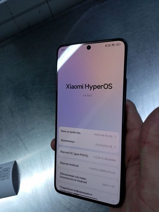 poco x6 pro 5g 12+12/512gb