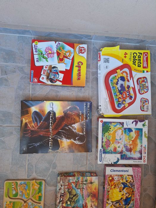 Детски настолни игри и пъзели