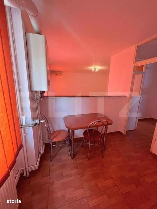 Garsoniera de 42 mp, centrala termica, Ac, zona Facultatatii de Medici