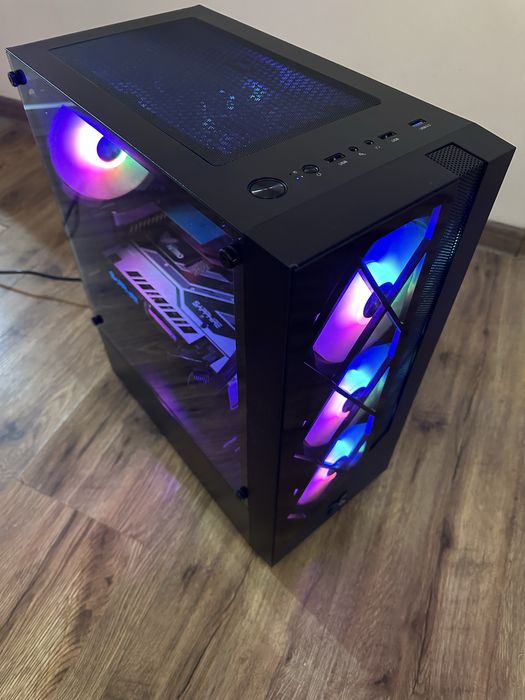 Бюджетен Геймърски компютър i5 7500 rx 580