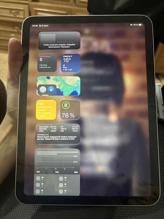 Ipad 16 ни царапины,редко used, акумулят 100%