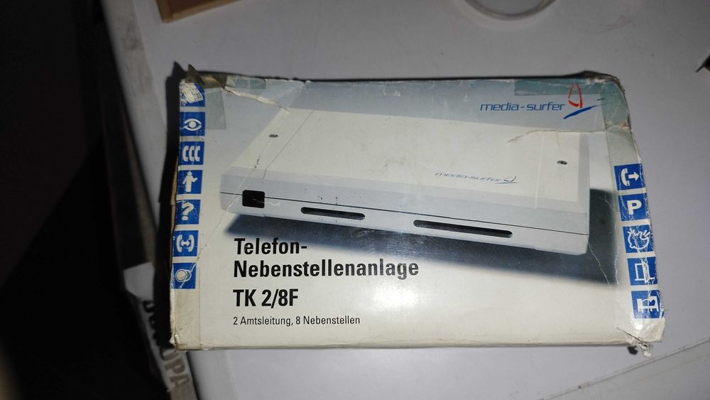 Телефонна централа немска  - telefon nebenstellenanlage ТК 2/8F