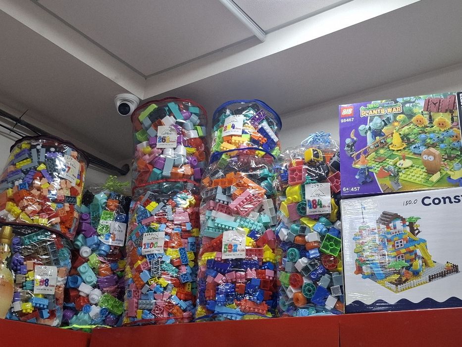 Mega ulkan miqdordagi qopli lego лего konstruktor to'plamlari