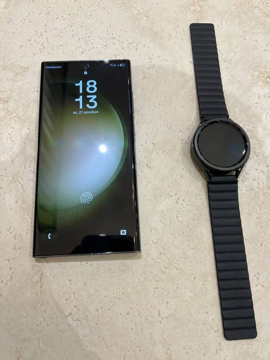 Galaxy s23 ultra + watch 6 classic