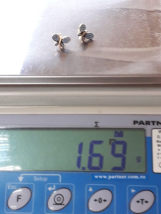 Cercei din aur de 14k !