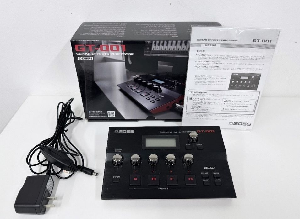 Boss gt 001 processori