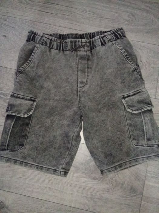 Shorts jeans gri