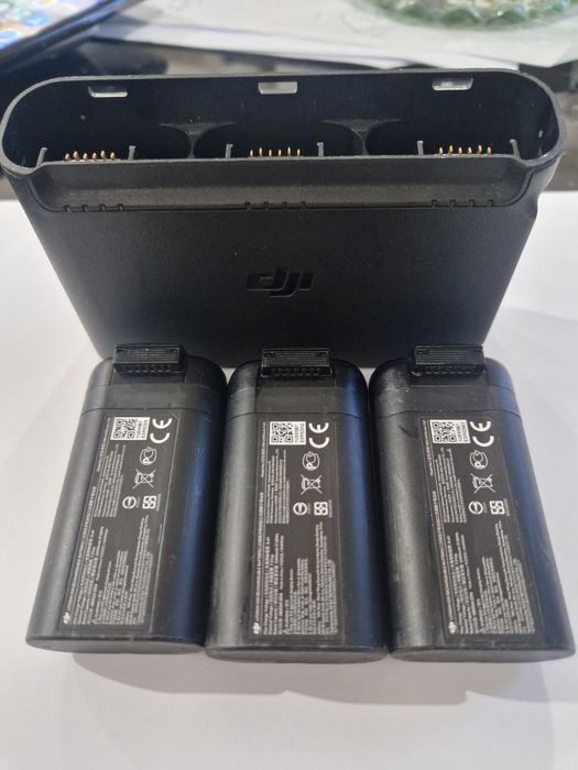 Dji hub incarcare + 3 bat originale