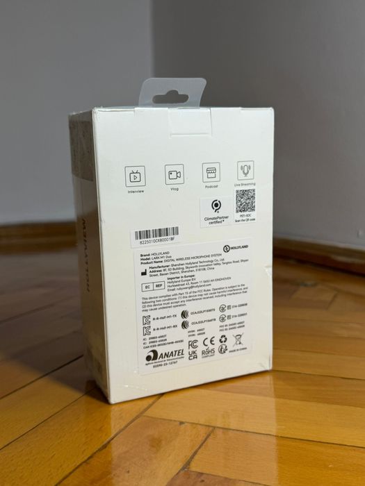Microfon Wireless pentru 2 persoane Hollyland Lark M1 / SIGILAT