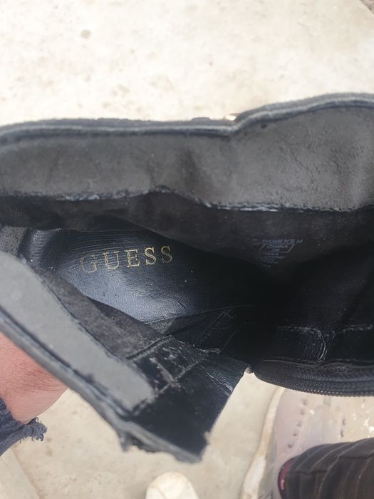 Cizme Guess negre