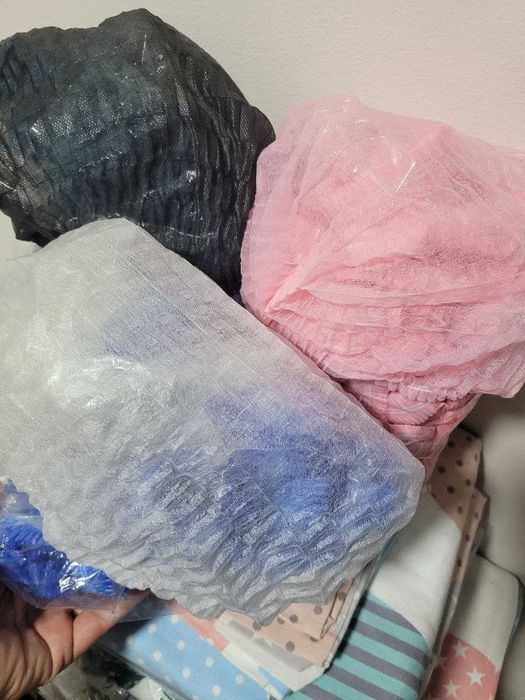 Одноразовые шапочки. Шарлотта шапки