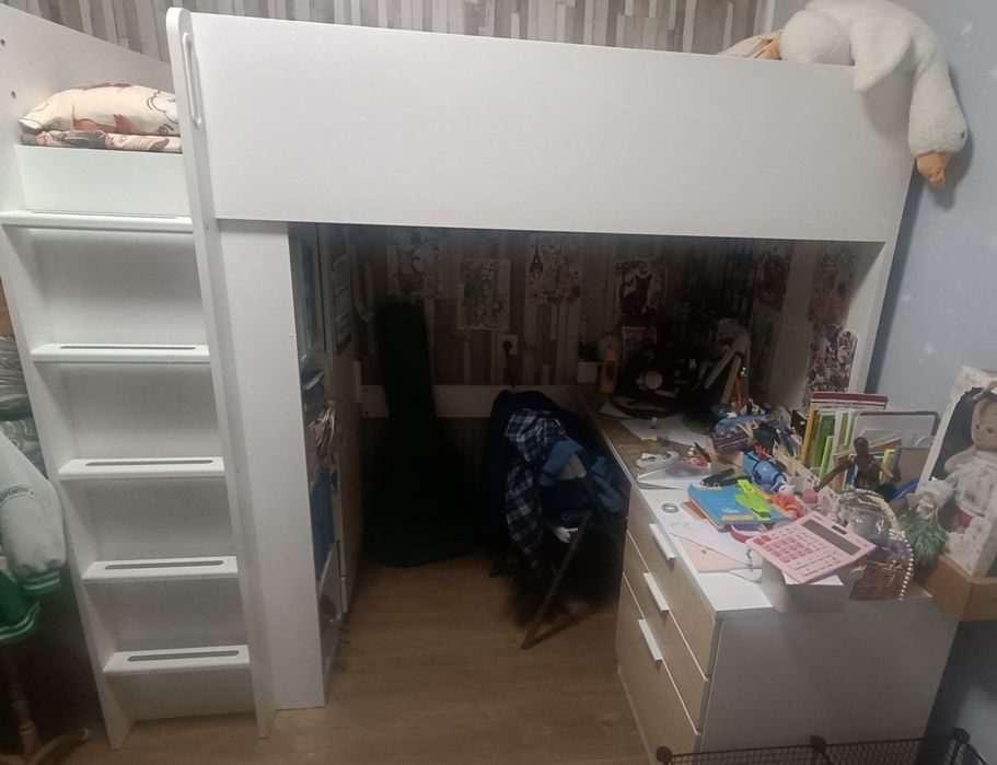 Продам кровать-чердак IKEA SMÅSTAD Смостад