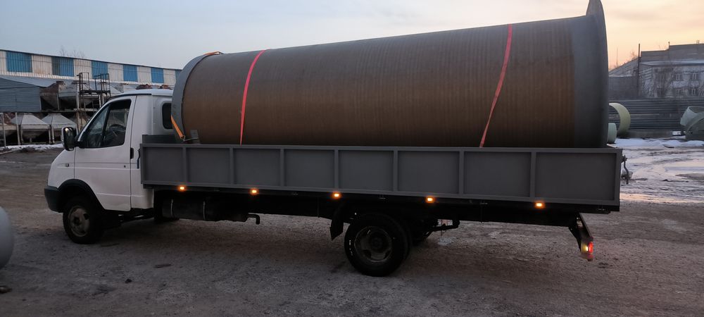 Газель, полуприцеп