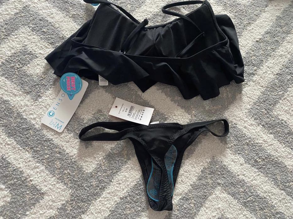 Costum baie slip tanga, sutien cupe, slip s, sutien s sau xs sau m / l