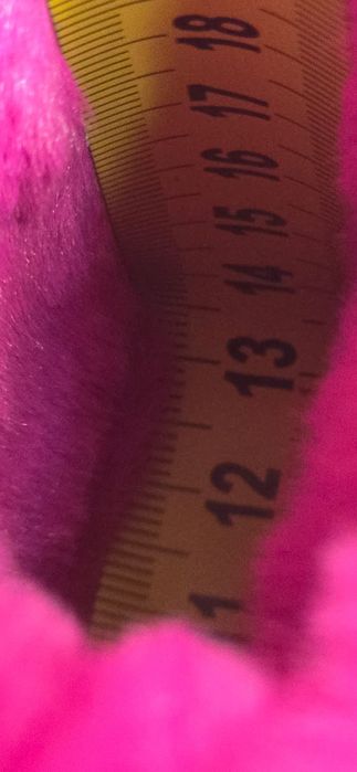 Ghete îmblănite fete fuchsia mărimea 25 (interior 13,8 cm)