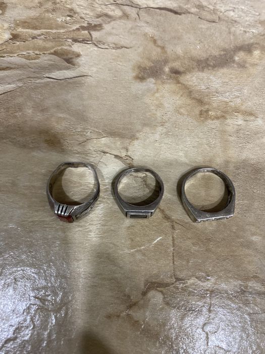 Кольца серебреные