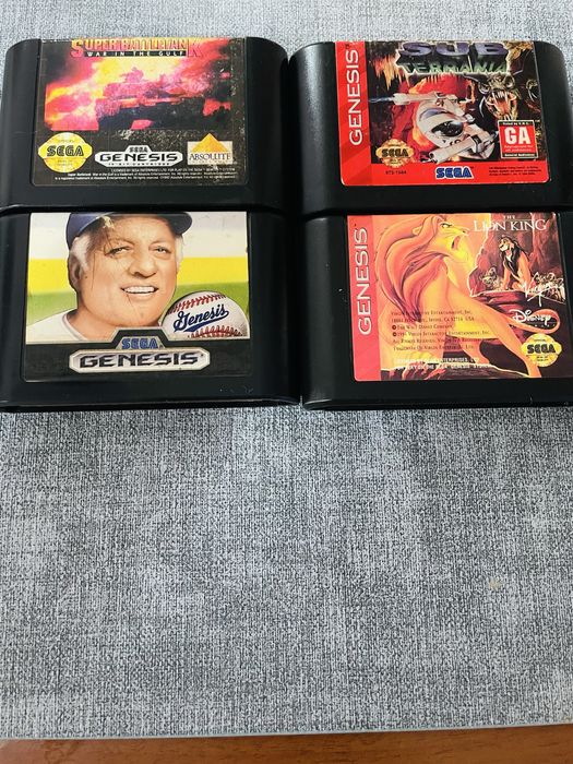 Картриджи sega genesis (oригинал)