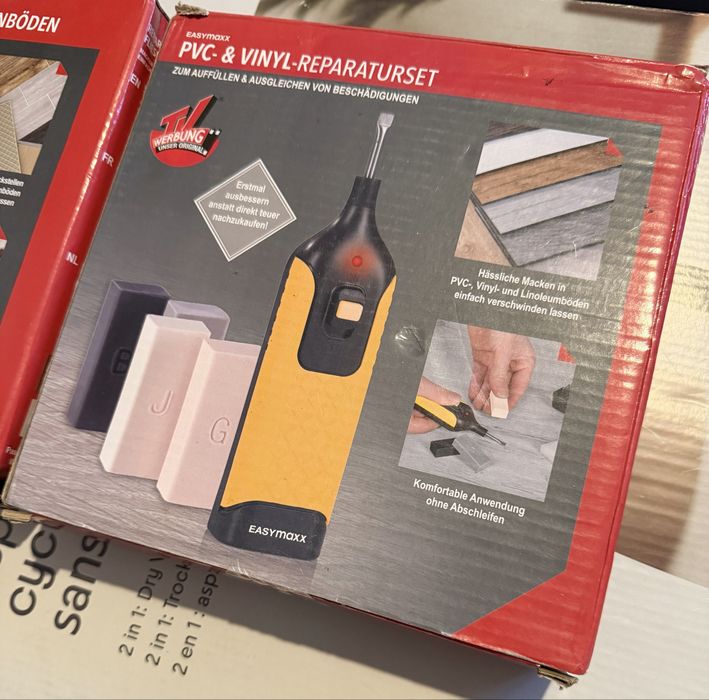 Vând Kit de reparație pentru suprafețe din PVC și vinil Nou