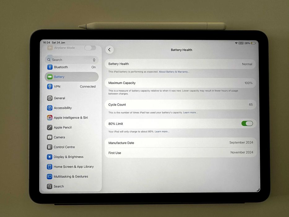 iPad Air (M2) 11-inch 128GB - Space Grey