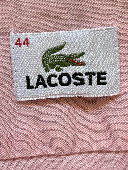 Lacoste риза с къс ръкав лятна