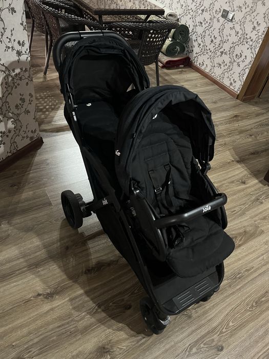 Коляска прогулочная Joie Evalite Duo, графит