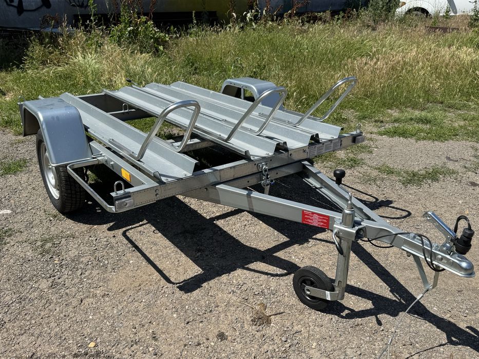 Închiriez remorcă transport MOTO 750 kg, dimensiuni 210x122 cm