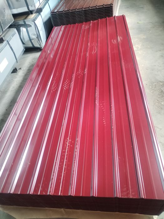 Tablă vișinie  maro zincata