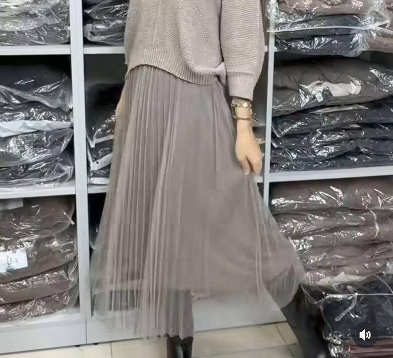 Юбка фатин сетка