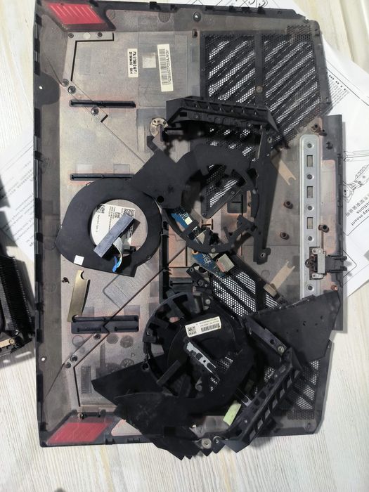 Продаётся ноутбук HP Omen 15-dc1023ur на запчасти или под восстановлен