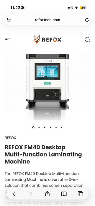 Refox FM40 Desktop