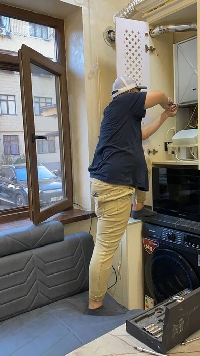 Ariston Katyol remont diagnostika tozalash ustanovka Santexnik USTA