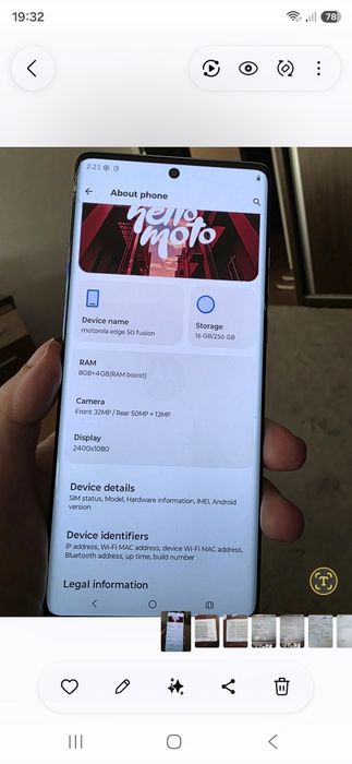 Motorola fusion edge 50