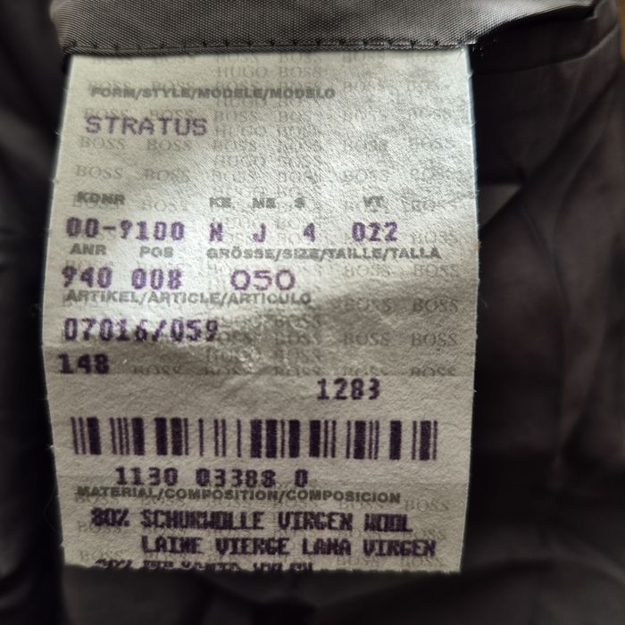 Palton pentru bărbați din lână, Hugo Boss